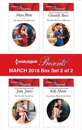 Cover image for Harlequin Presents March 2018 - Box Set 2 of 2