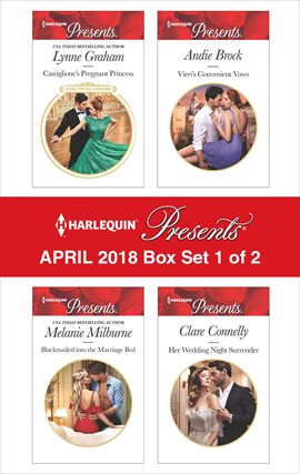 Cover image for Harlequin Presents April 2018 - Box Set 1 of 2