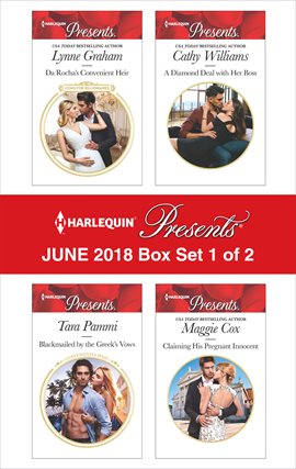 Cover image for Harlequin Presents June 2018 - Box Set 1 of 2