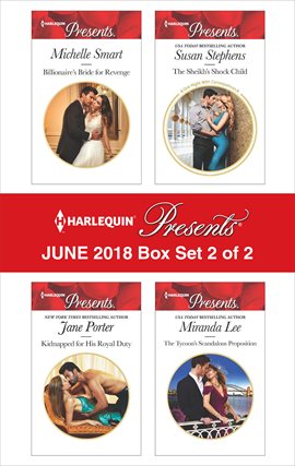 Cover image for Harlequin Presents June 2018 - Box Set 2 of 2