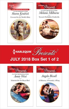 Cover image for Harlequin Presents July 2018 - Box Set 1 of 2