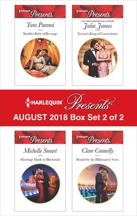 Cover image for Harlequin Presents August 2018 - Box Set 2 of 2