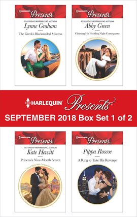 Cover image for Harlequin Presents September 2018 - Box Set 1 of 2