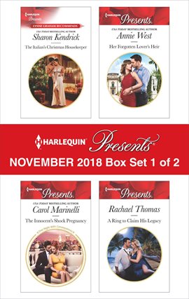 Cover image for Harlequin Presents November 2018 - Box Set 1 of 2