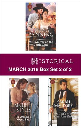 Cover image for Harlequin Historical March 2018 - Box Set 2 of 2