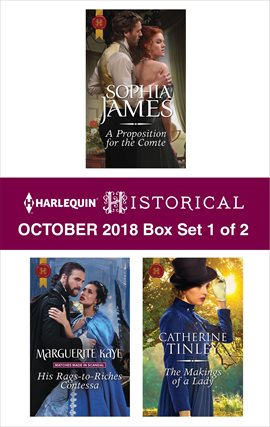 Cover image for Harlequin Historical October 2018 - Box Set 1 of 2
