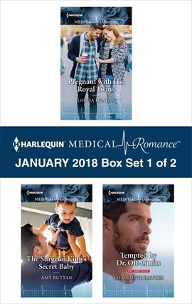 Cover image for Harlequin Medical Romance January 2018 - Box Set 1 of 2