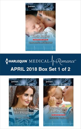 Cover image for Harlequin Medical Romance April 2018 - Box Set 1 of 2