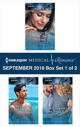 Cover image for Harlequin Medical Romance September 2018 - Box Set 1 of 2