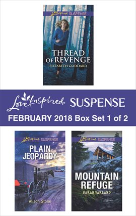 Cover image for Harlequin Love Inspired Suspense February 2018 - Box Set 1 of 2