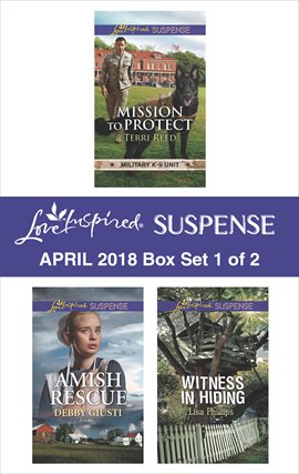 Cover image for Harlequin Love Inspired Suspense April 2018 - Box Set 1 of 2