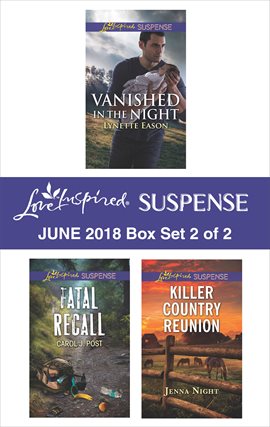 Cover image for Harlequin Love Inspired Suspense June 2018 - Box Set 2 of 2