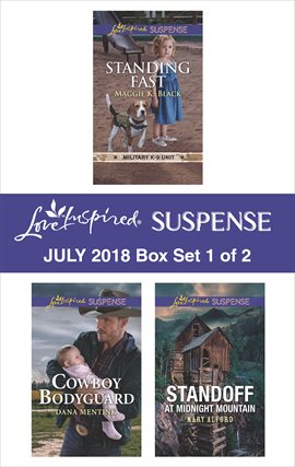 Cover image for Harlequin Love Inspired Suspense July 2018 - Box Set 1 of 2