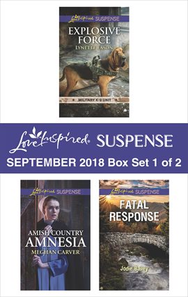 Cover image for Harlequin Love Inspired Suspense September 2018 - Box Set 1 of 2