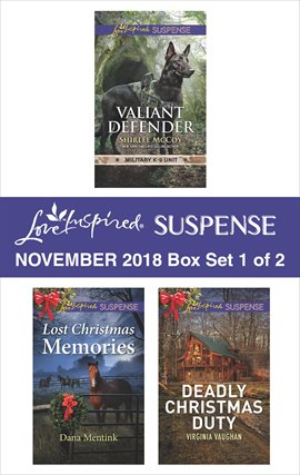 Cover image for Harlequin Love Inspired Suspense November 2018 - Box Set 1 of 2