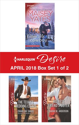Cover image for Harlequin Desire April 2018 - Box Set 1 of 2