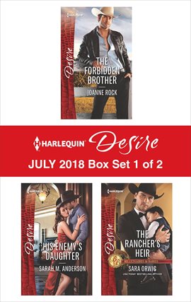 Cover image for Harlequin Desire July 2018 - Box Set 1 of 2