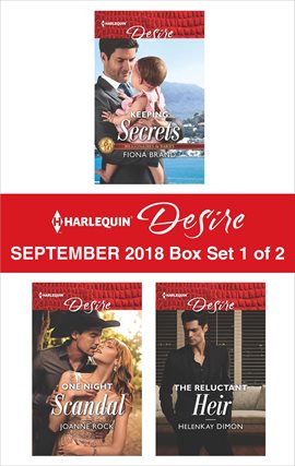 Cover image for Harlequin Desire September 2018 - Box Set 1 of 2