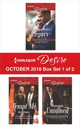 Cover image for Harlequin Desire October 2018 - Box Set 1 of 2