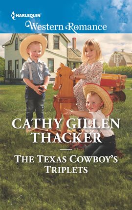 Cover image for The Texas Cowboy's Triplets