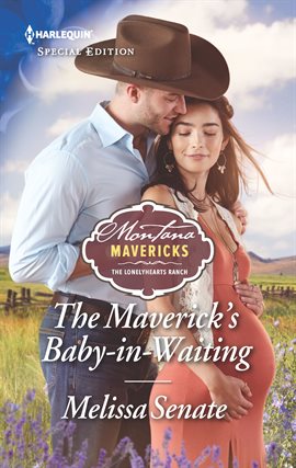 Cover image for The Maverick's Baby-in-Waiting