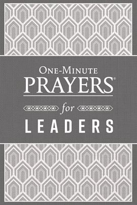 Imagen de portada para One-Minute Prayers® for Leaders