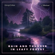 Cover image for Rain and Thunder in Leafy Forest