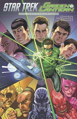 Imagen de portada para Star Trek/Green Lantern: The Spectrum War