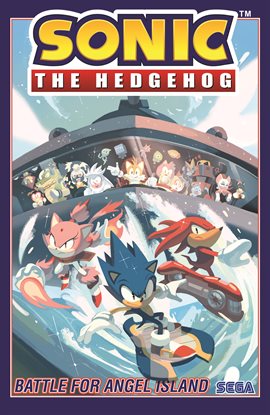 Cover image for Sonic the Hedgehog Vol. 3: Battle For Angel Island
