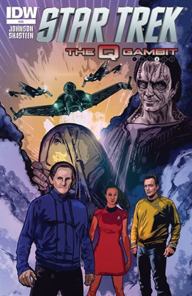Cover image for Star Trek: The Q Gambit, Part 4