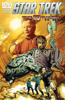 Cover image for Star Trek: The Q Gambit, Part 3