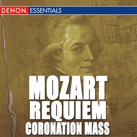 Cover image for Mozart: Requiem & Coronation Mass