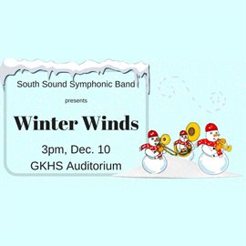 Imagen de portada para South Sound Symphonic Band Presents: Winter Winds