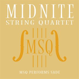 Cover image for MSQ Performs Sade