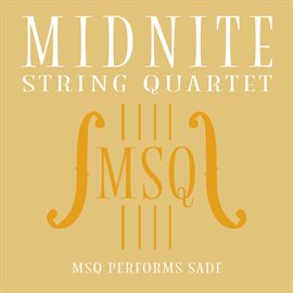 Imagen de portada para MSQ Performs Sade
