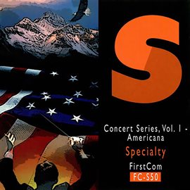 Imagen de portada para Concert Series, Vol. 1 - Americana