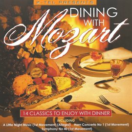 Cover image for Dining with Mozart