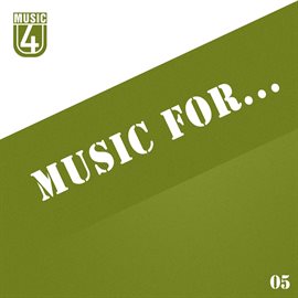 Imagen de portada para Music for..., Vol.5
