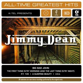 Imagen de portada para Jimmy Dean: All-Time Greatest Hits