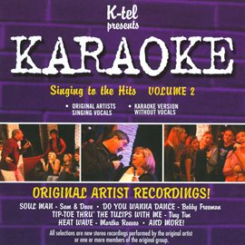 Cover image for Karaoke: Volume 2 - Singing To The Hits
