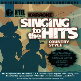 Imagen de portada para Karaoke: Country Style - Singing to the Hits