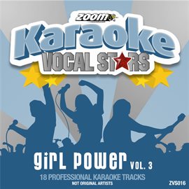 Cover image for Zoom Karaoke Vocal Stars - Girl Power 3