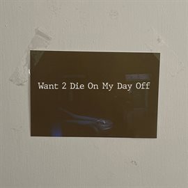 Imagen de portada para Want 2 Die on My Day Off