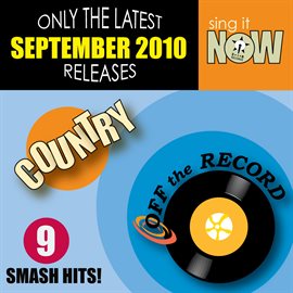 Cover image for September 2010: Country Smash Hits