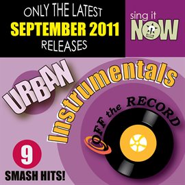 Cover image for September 2011 Urban Hits Instrumentals
