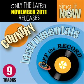Cover image for November 2011 Country Hits Instrumentals