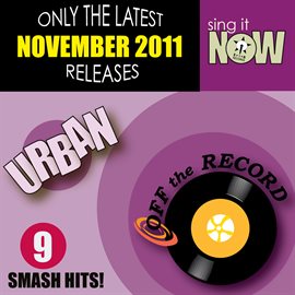 Cover image for November 2011 Urban Smash Hits (R&B, Hip Hop)