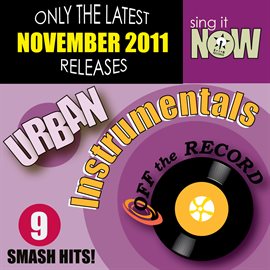 Cover image for November 2011 Urban Hits Instrumentals