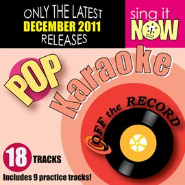 Cover image for December 2011 Pop Hits Karaoke