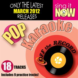 Cover image for March 2012 Pop Hits Karaoke